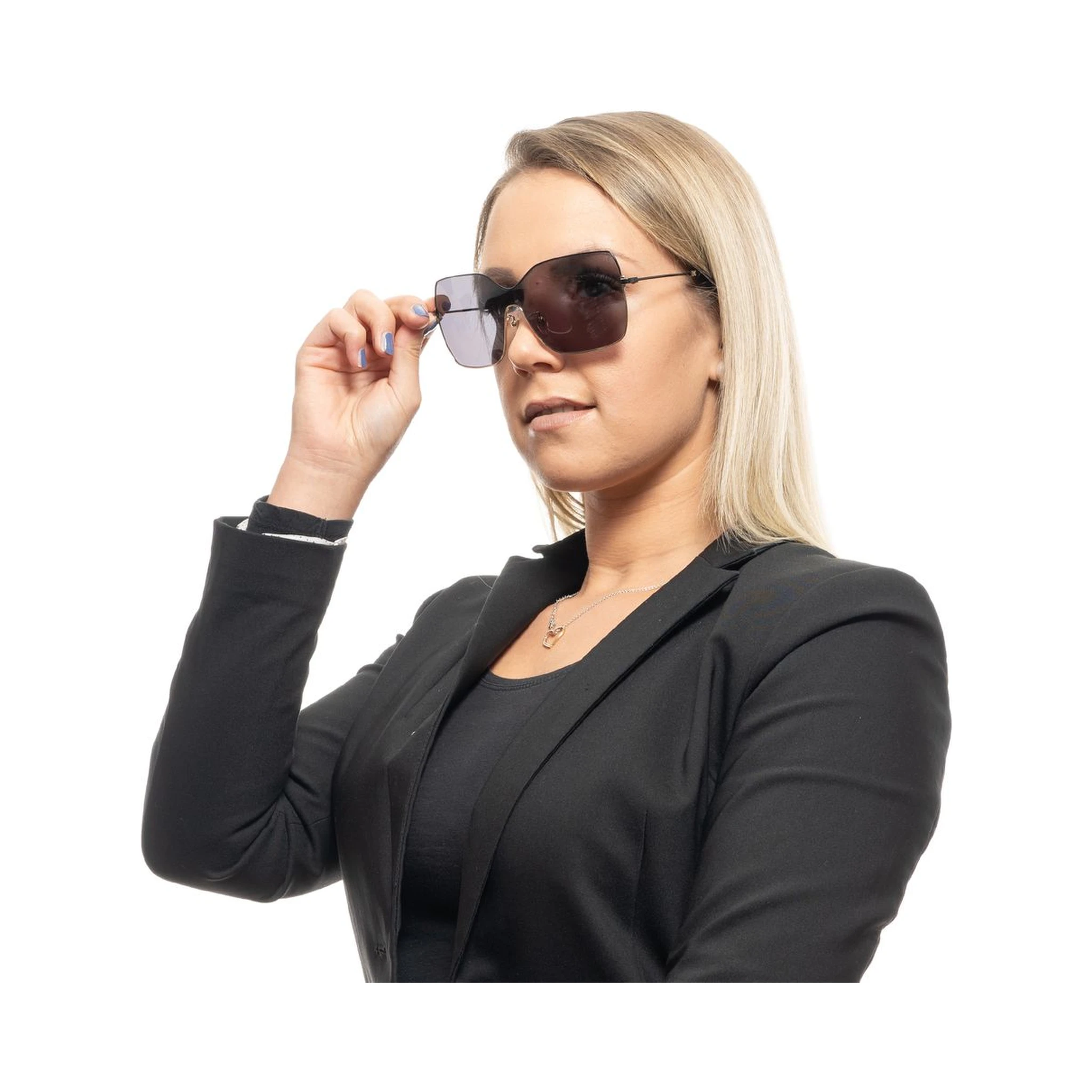 Black Metal Sunglasses