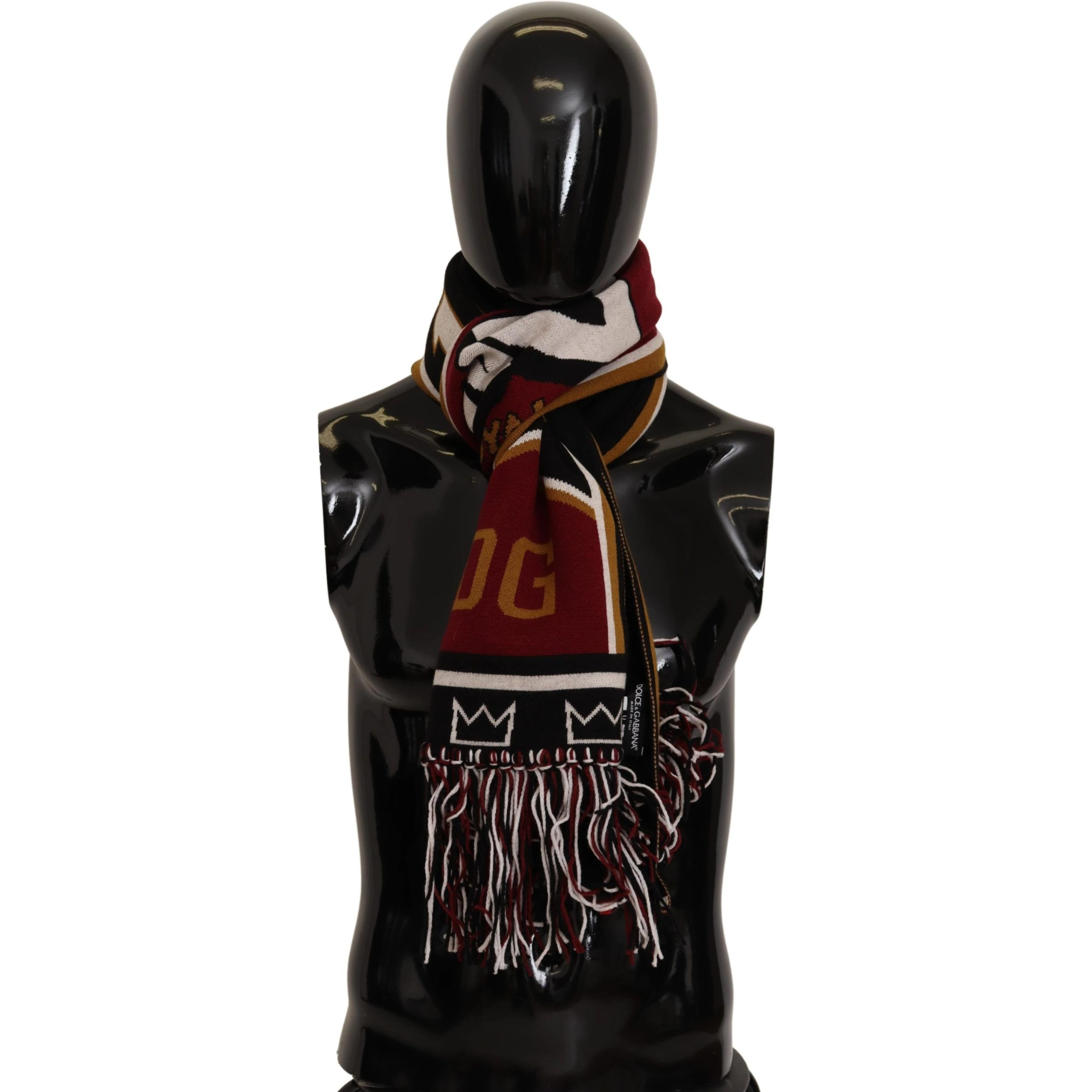 Multicolor Wool Knit DG King Shawl Wrap Scarf