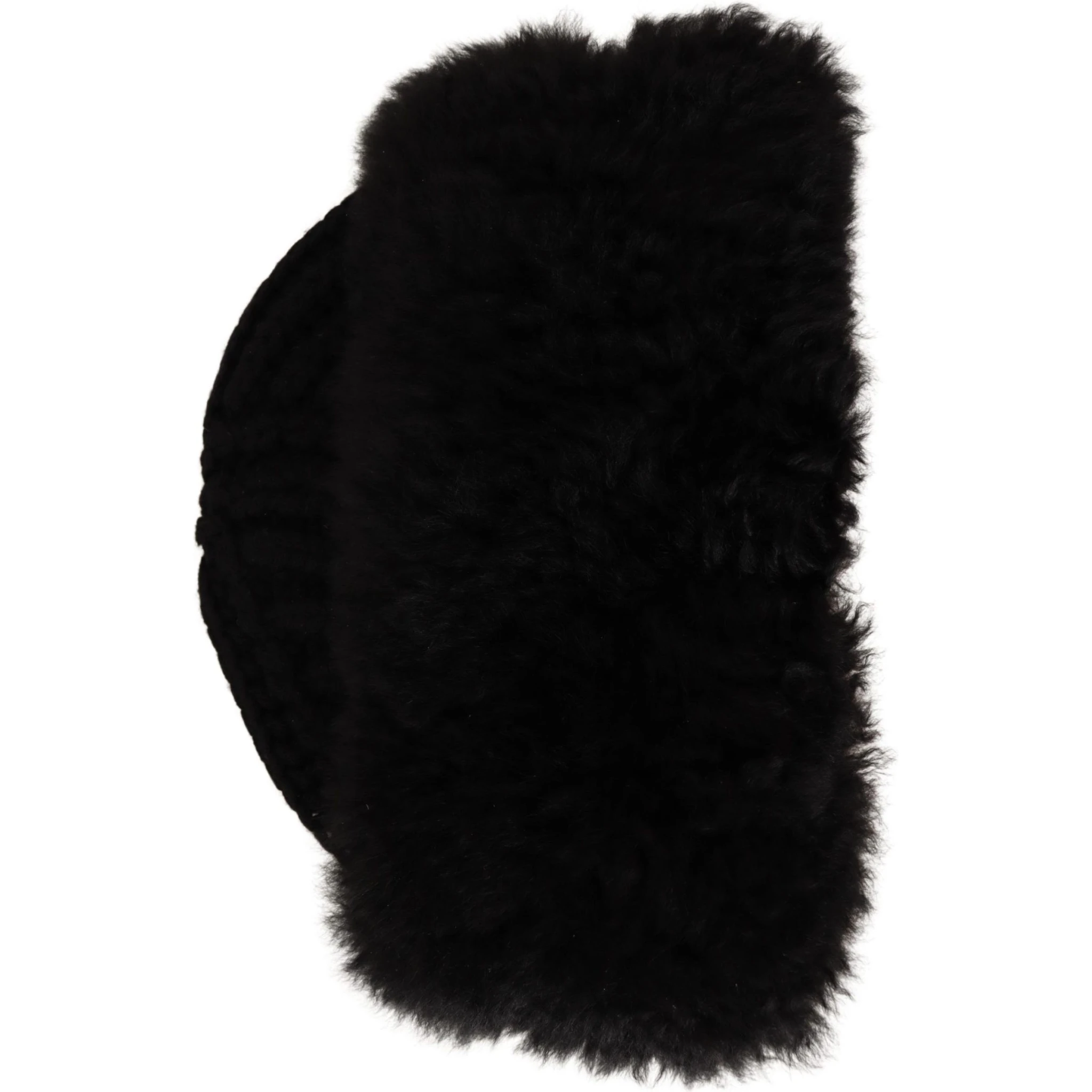Black Cashmere Fur Women Beanie Women Hat