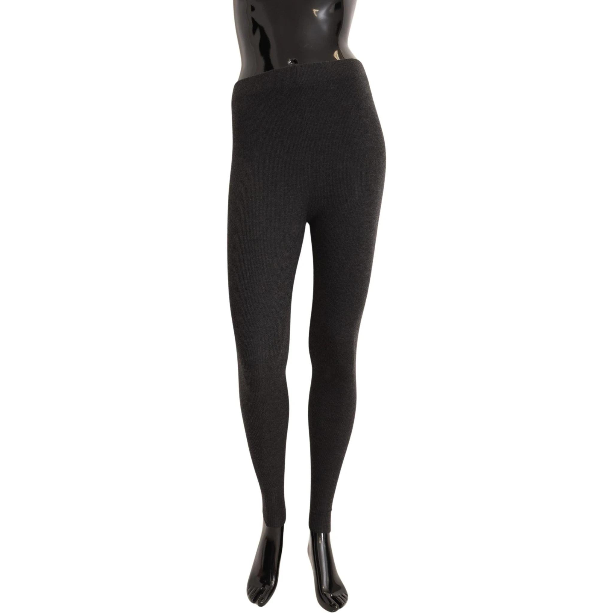 Gray 100% Cashmere Tights Stocking Socks