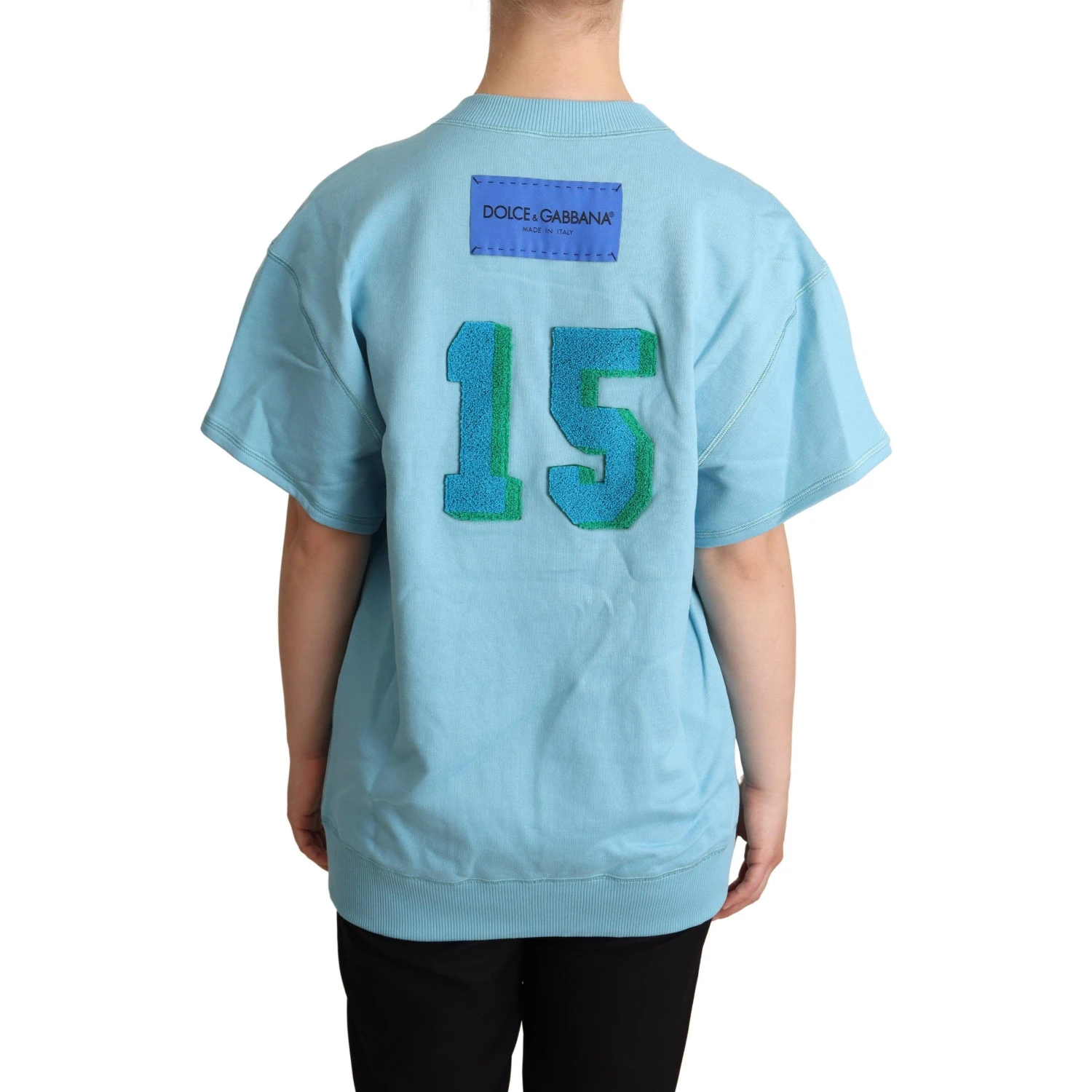 BLue Queen Of Hearts Card Sweater T-shirt