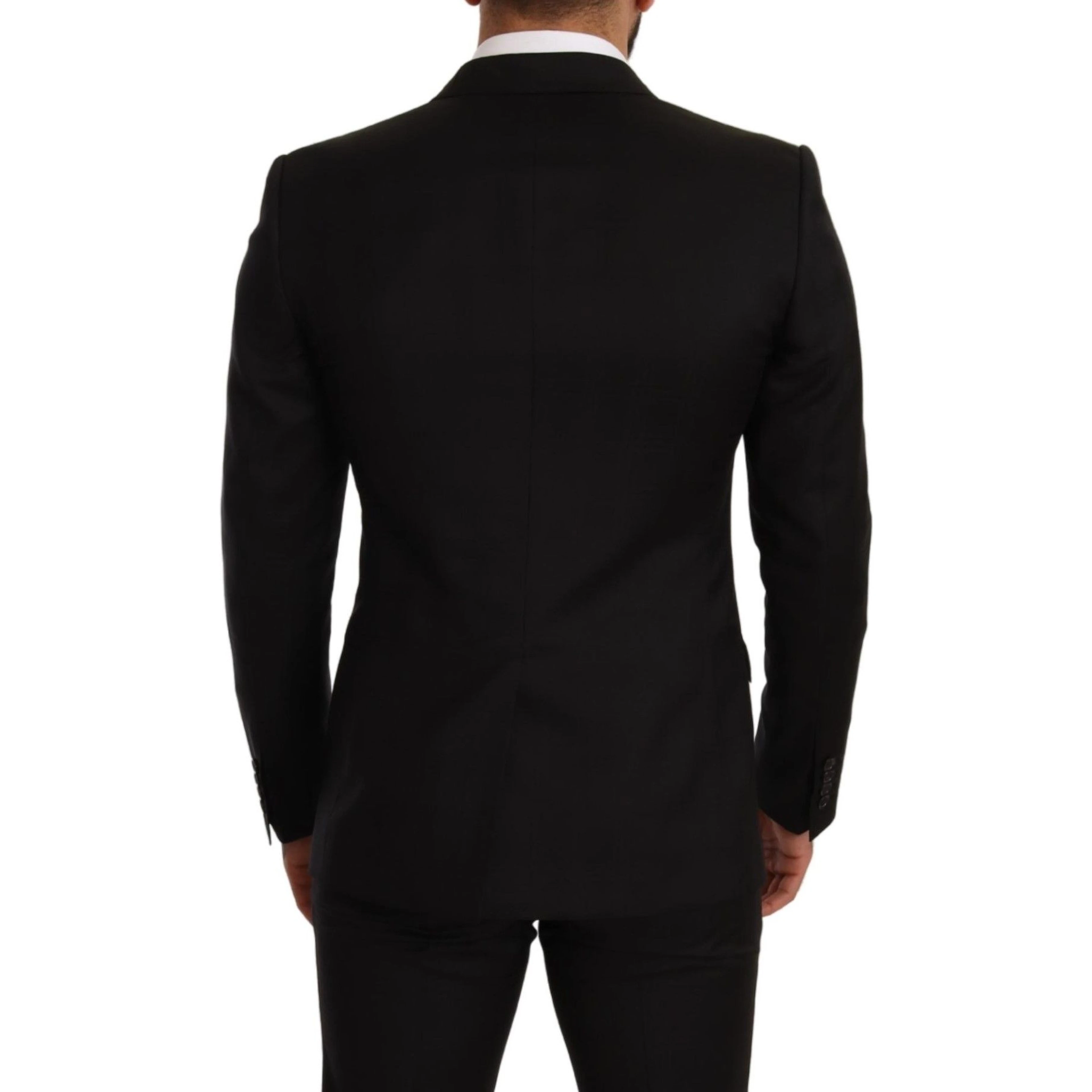 Black Check MARTINI SLIM FIT 2 Piece Suit