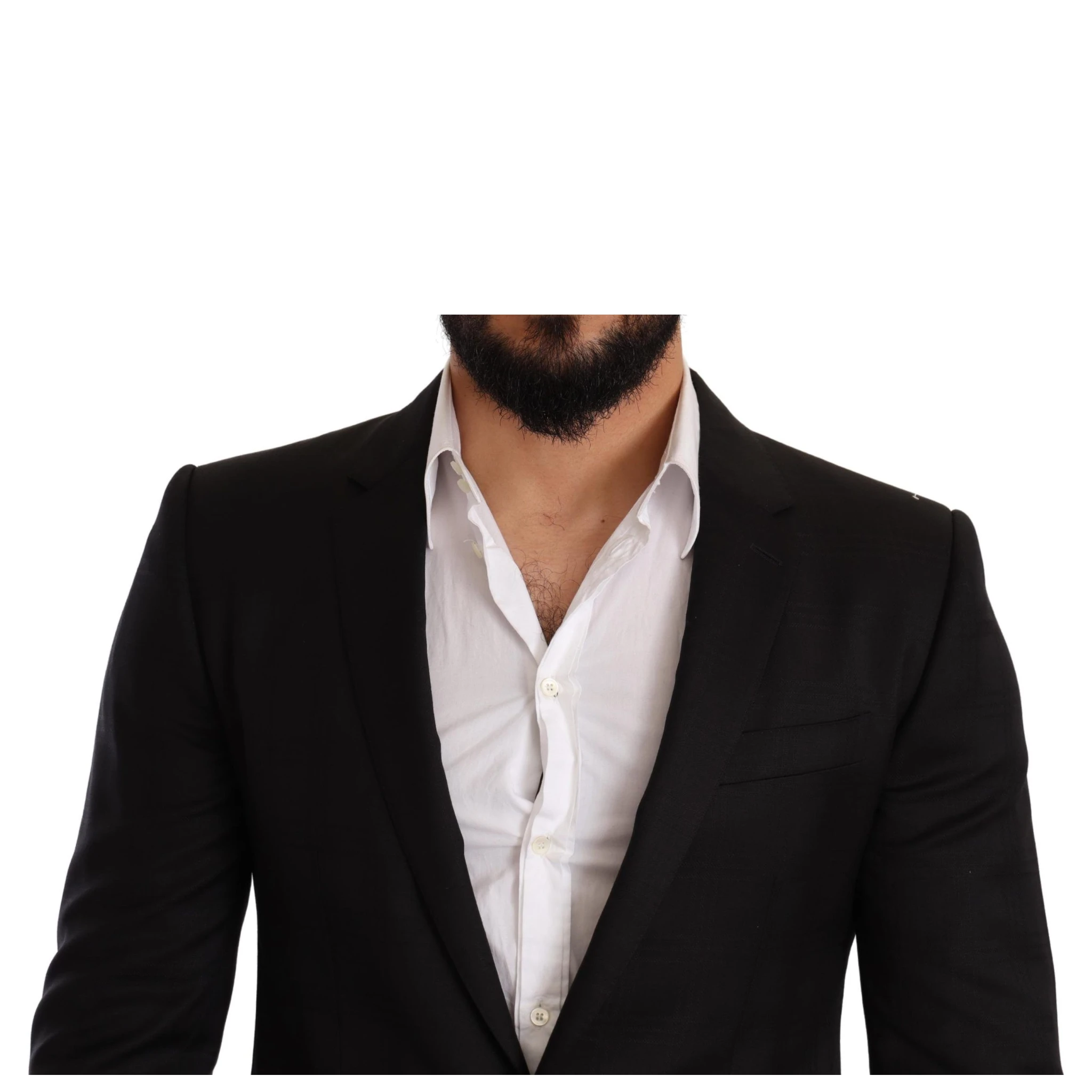 Black Check MARTINI SLIM FIT 2 Piece Suit