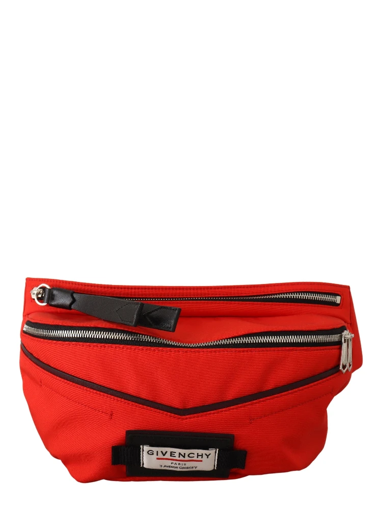 Red Polyamide Downtown Large Bum Belt Bag