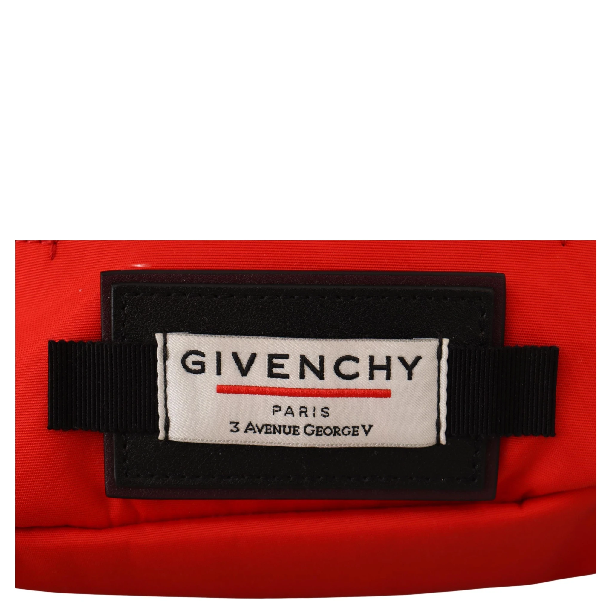 Red Polyamide Downtown Large Bum Belt Bag