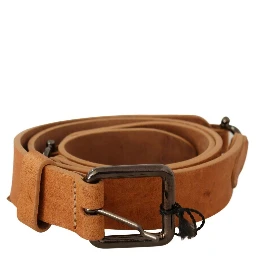 Light Brown Buckle Waist Belt
