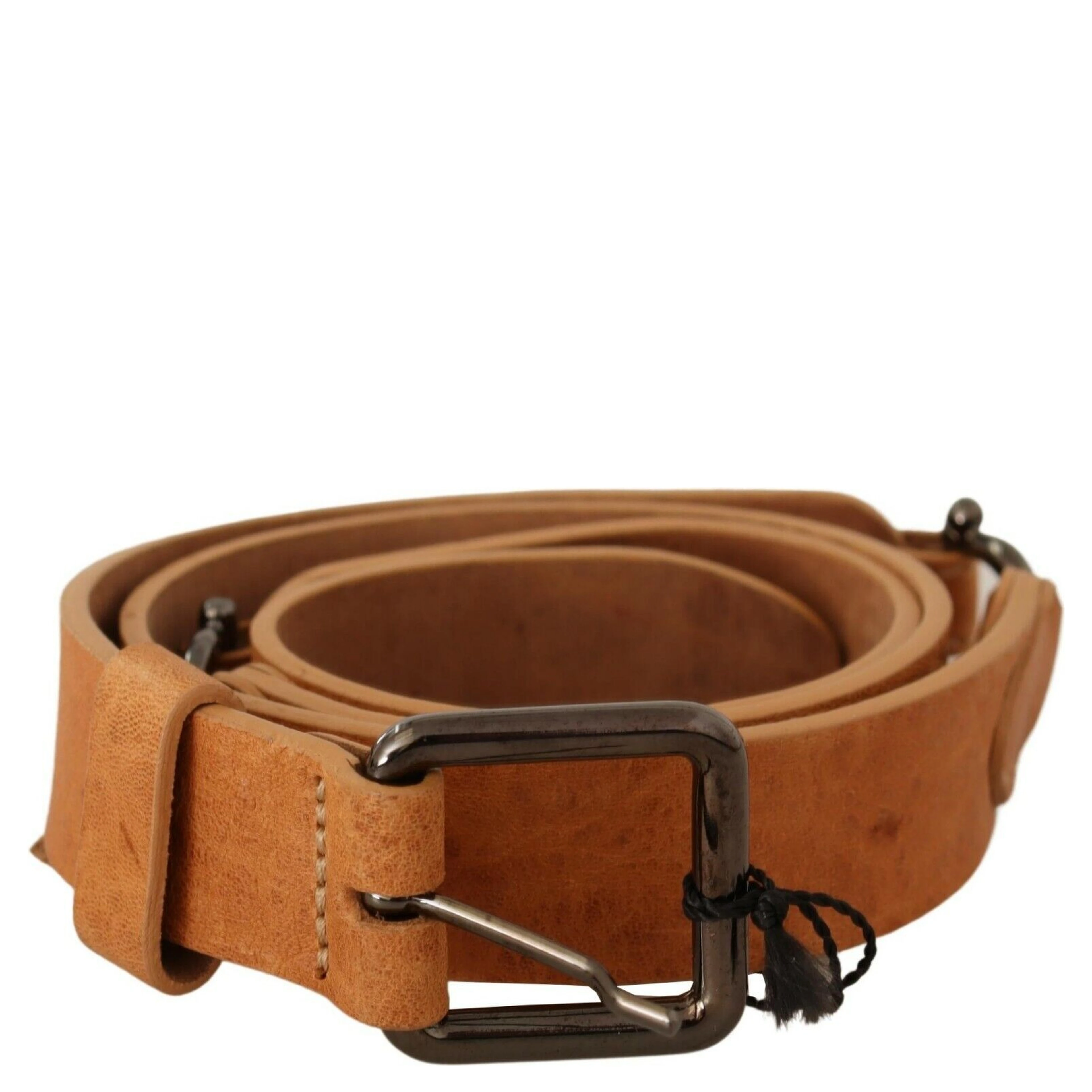 Light Brown Buckle Waist Belt