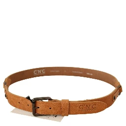 Light Brown Buckle Waist Belt