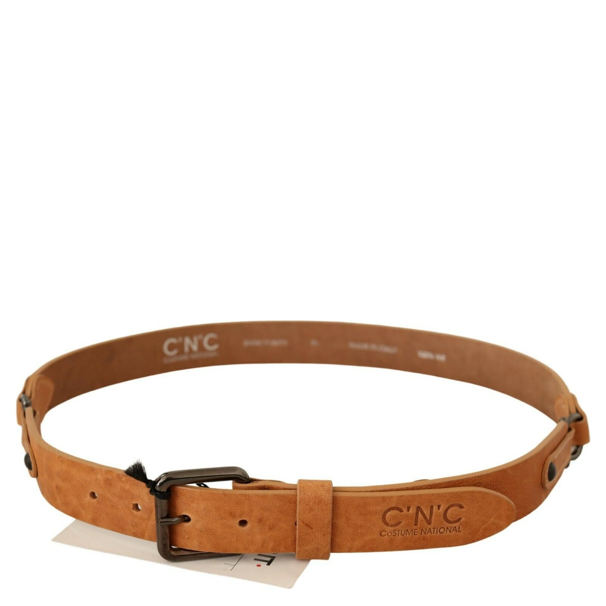 Light Brown Buckle Waist Belt