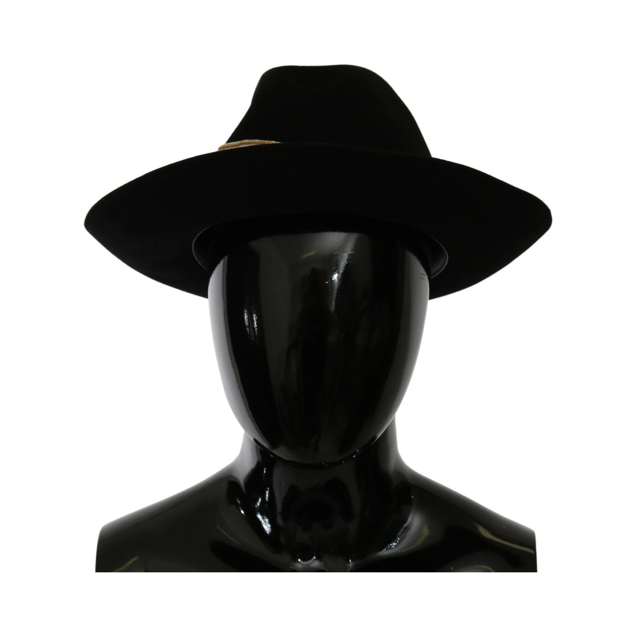 Black Lapin Amor Gignit Wide Brim Panama Hat