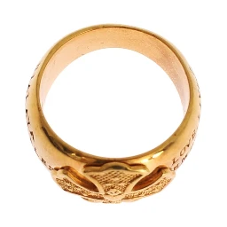 Gold Plated 925 Silver Womens Ring