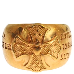 Gold Plated 925 Silver Womens Ring