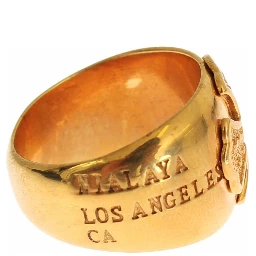 Gold Plated 925 Silver Womens Ring