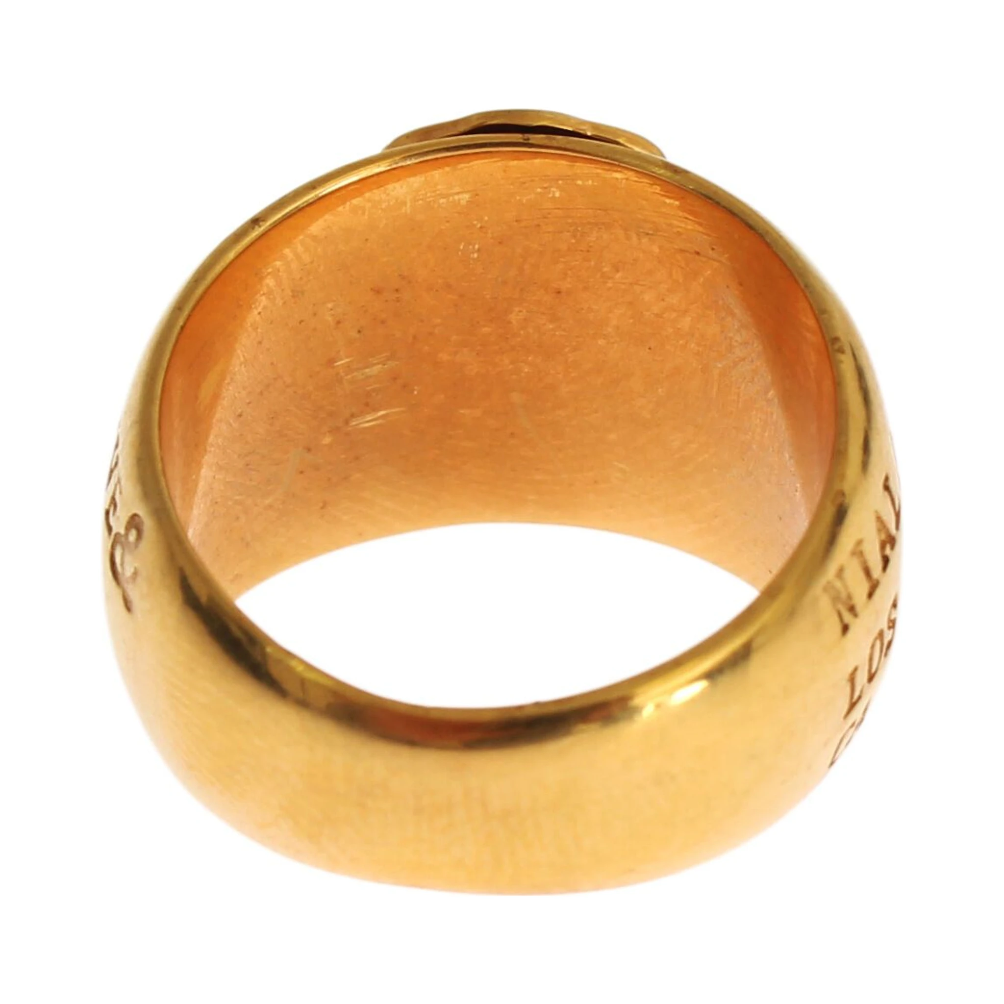Gold Plated 925 Silver Womens Ring