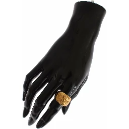 Gold Plated 925 Silver Womens Ring