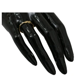 Gold Feather Clear CZ 925 Silver Women