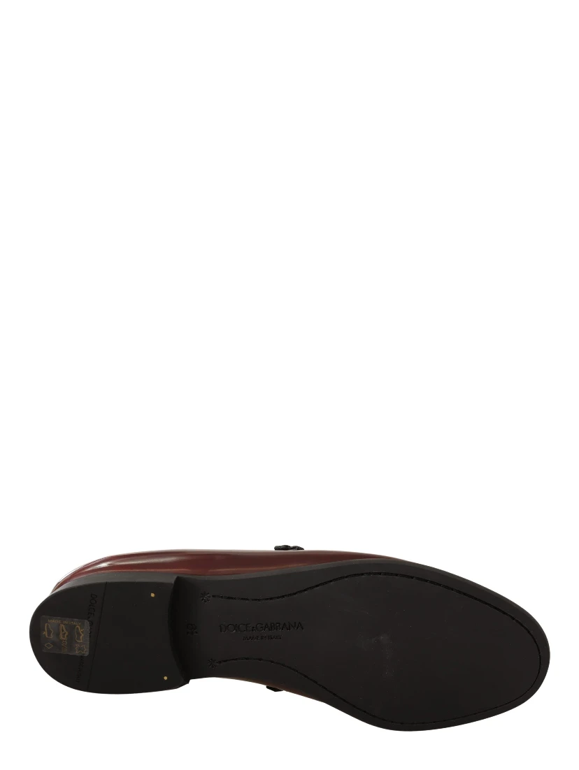 Bordeaux Patent Leather Dress Loafers Shoes