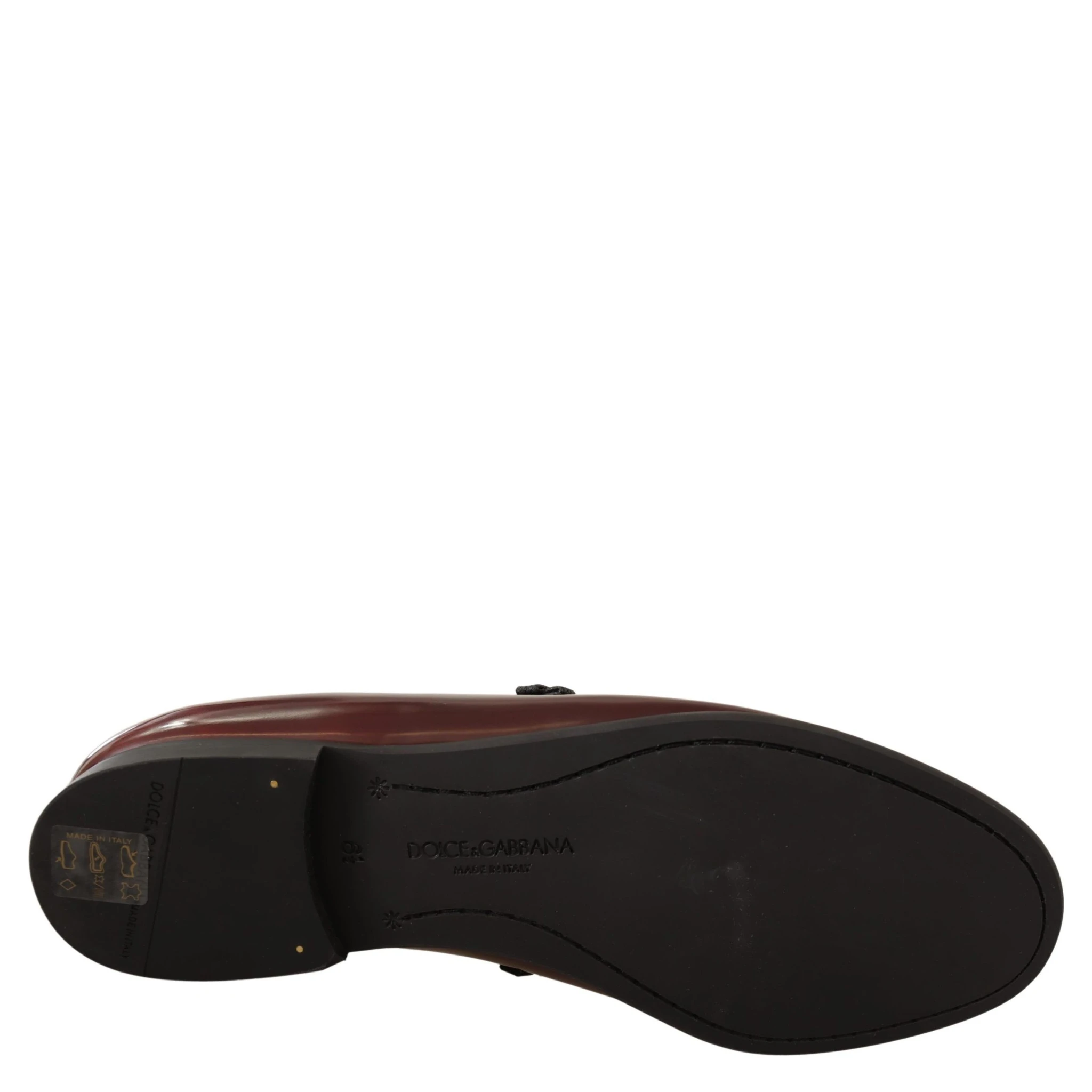 Bordeaux Patent Leather Dress Loafers Shoes