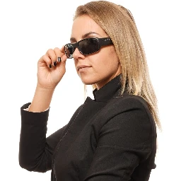 Black Plastic Sunglasses