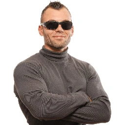 Black Plastic Sunglasses