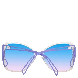 Cream Metal Sunglasses