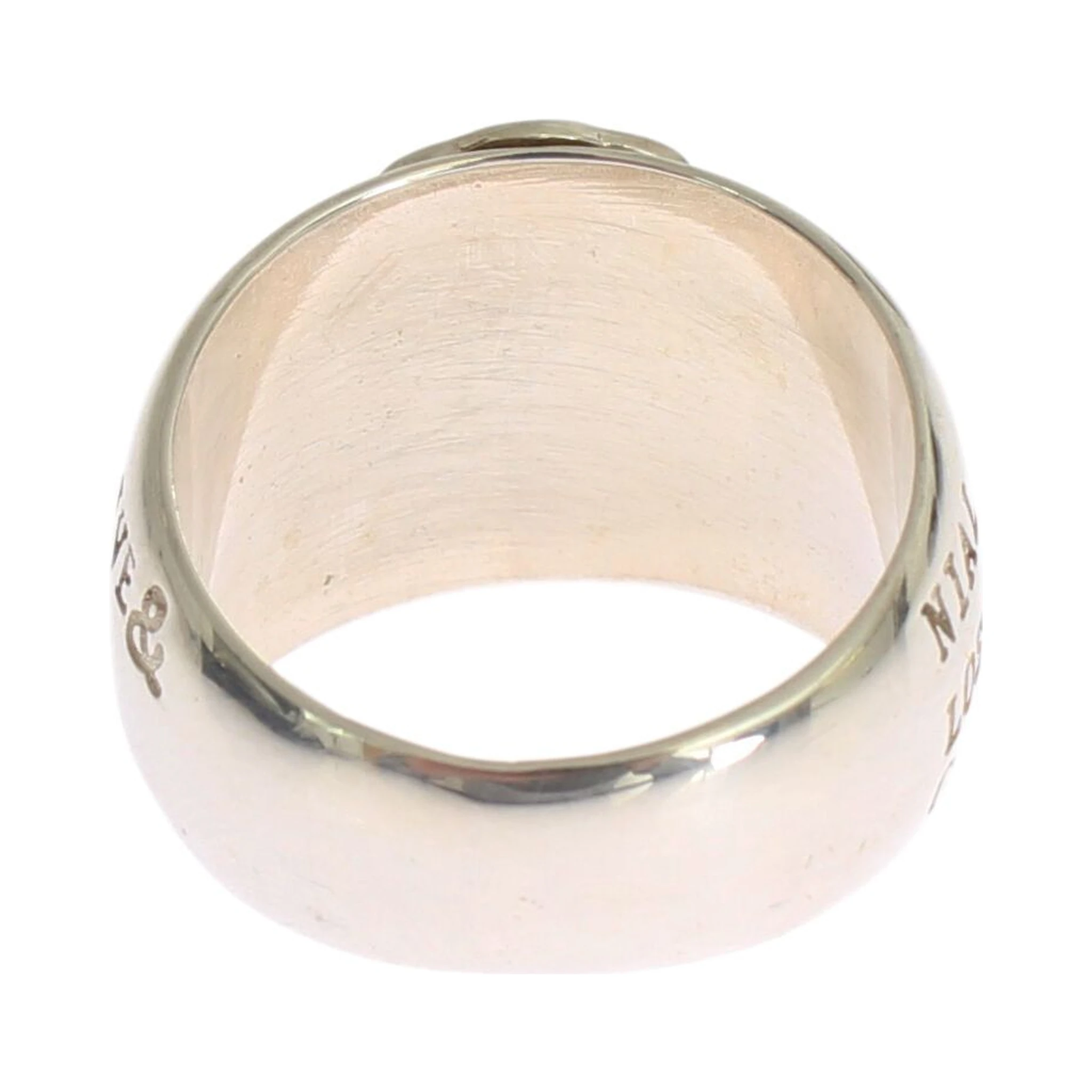 Silver Cross Womens 925 Sterling Ring