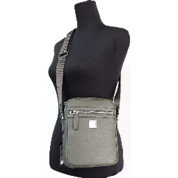 Klassik Mini Sea Turtle Visetos Mixed Leather Multifunction Crossbody Bag Green