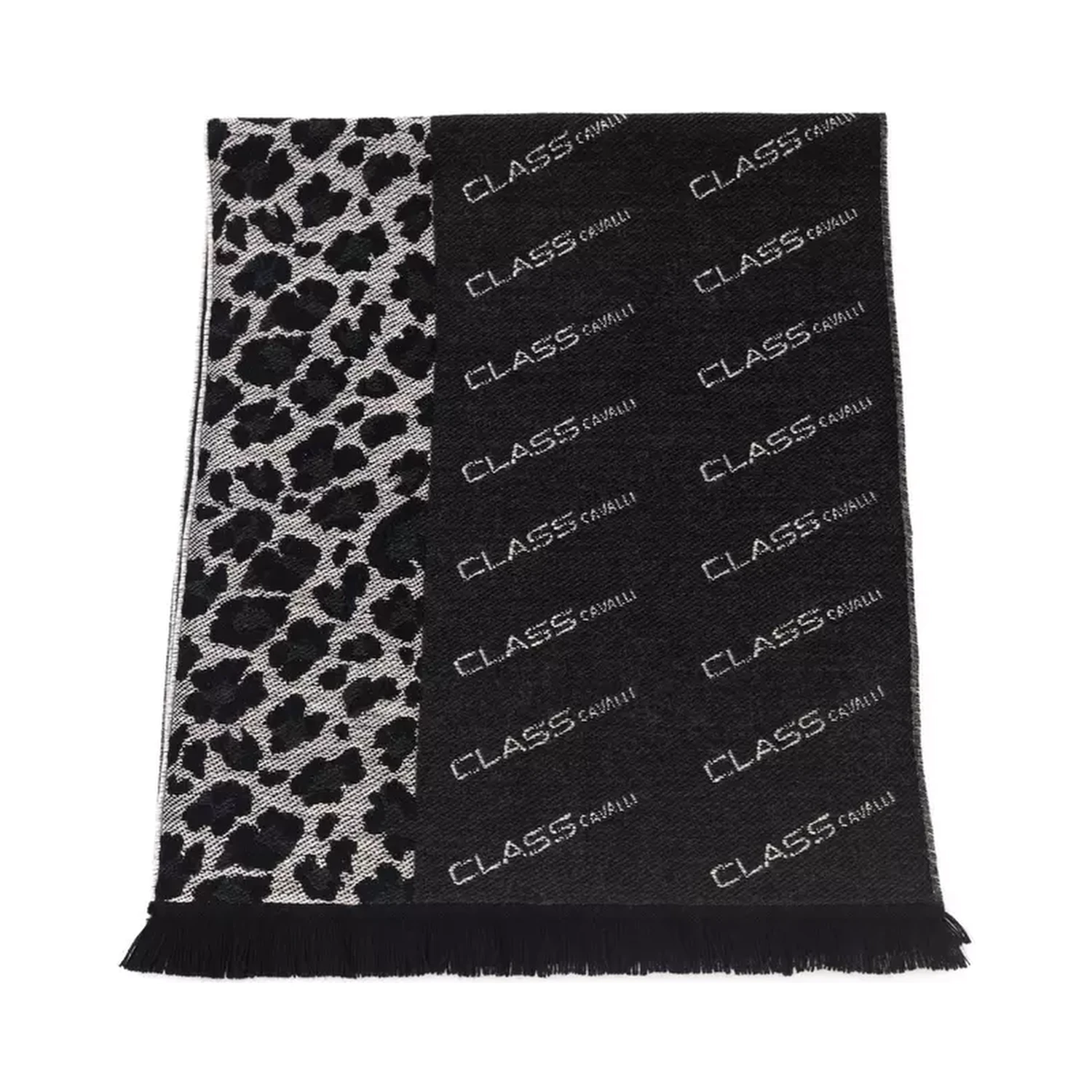 Black Wool Scarf