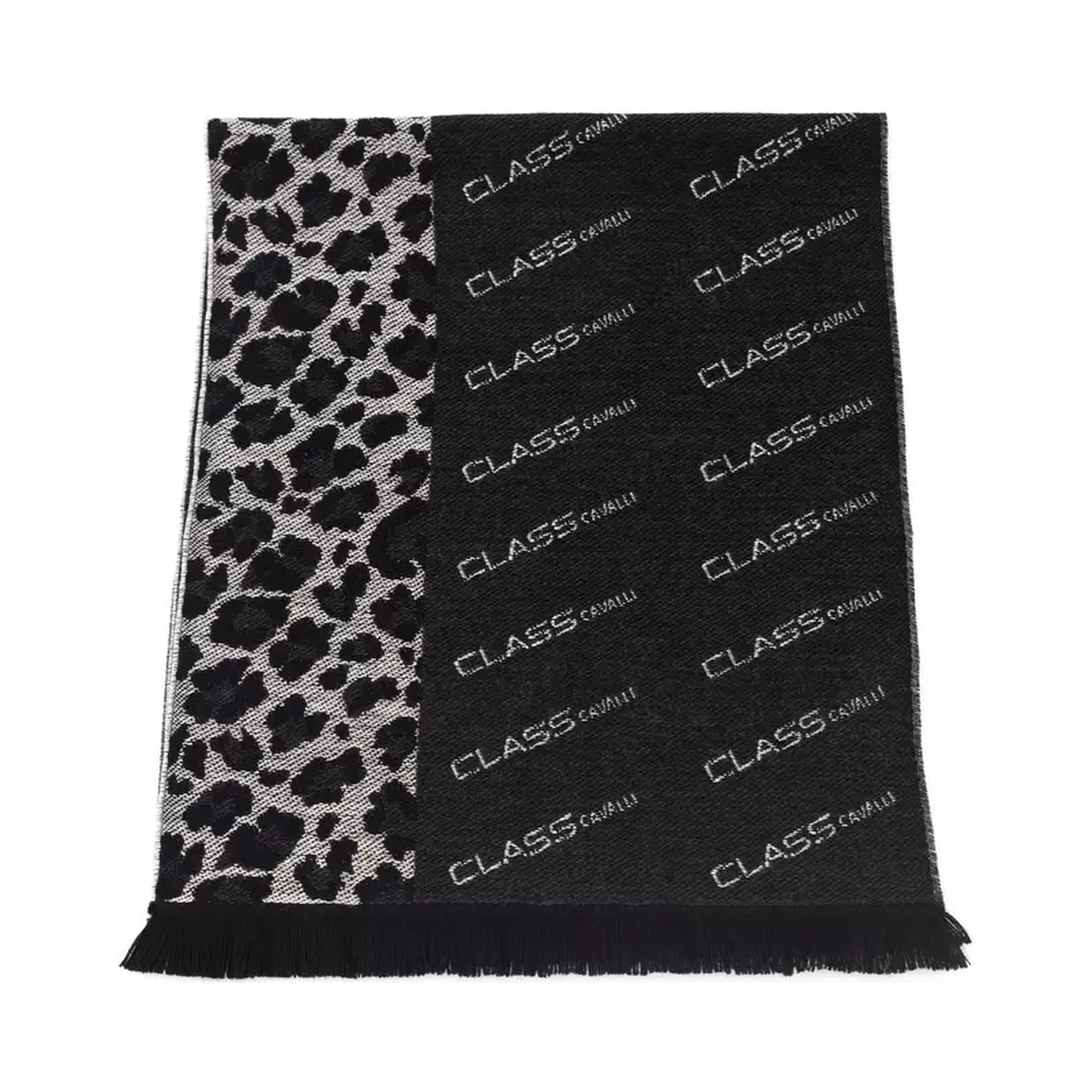 Black Wool Scarf