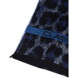 Blue Wool Scarf