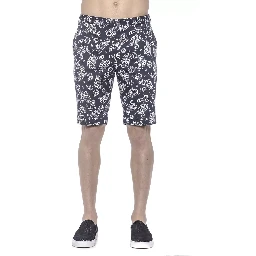 Blue Cotton Short