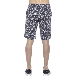 Blue Cotton Short