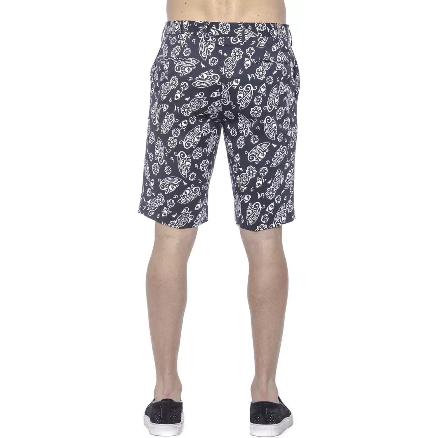 Blue Cotton Short