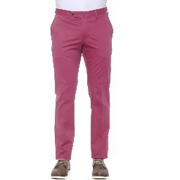 Fuchsia Cotton Pant