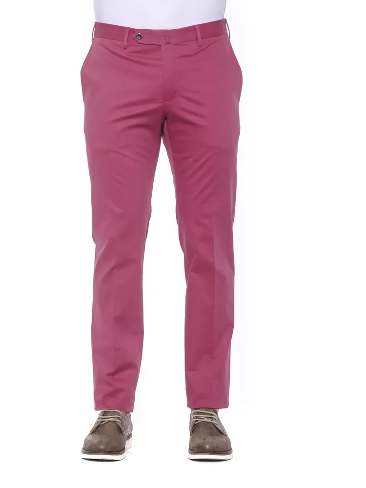 Fuchsia Cotton Pant
