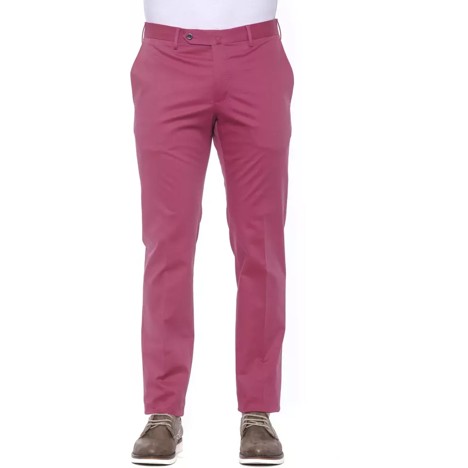 Fuchsia Cotton Pant
