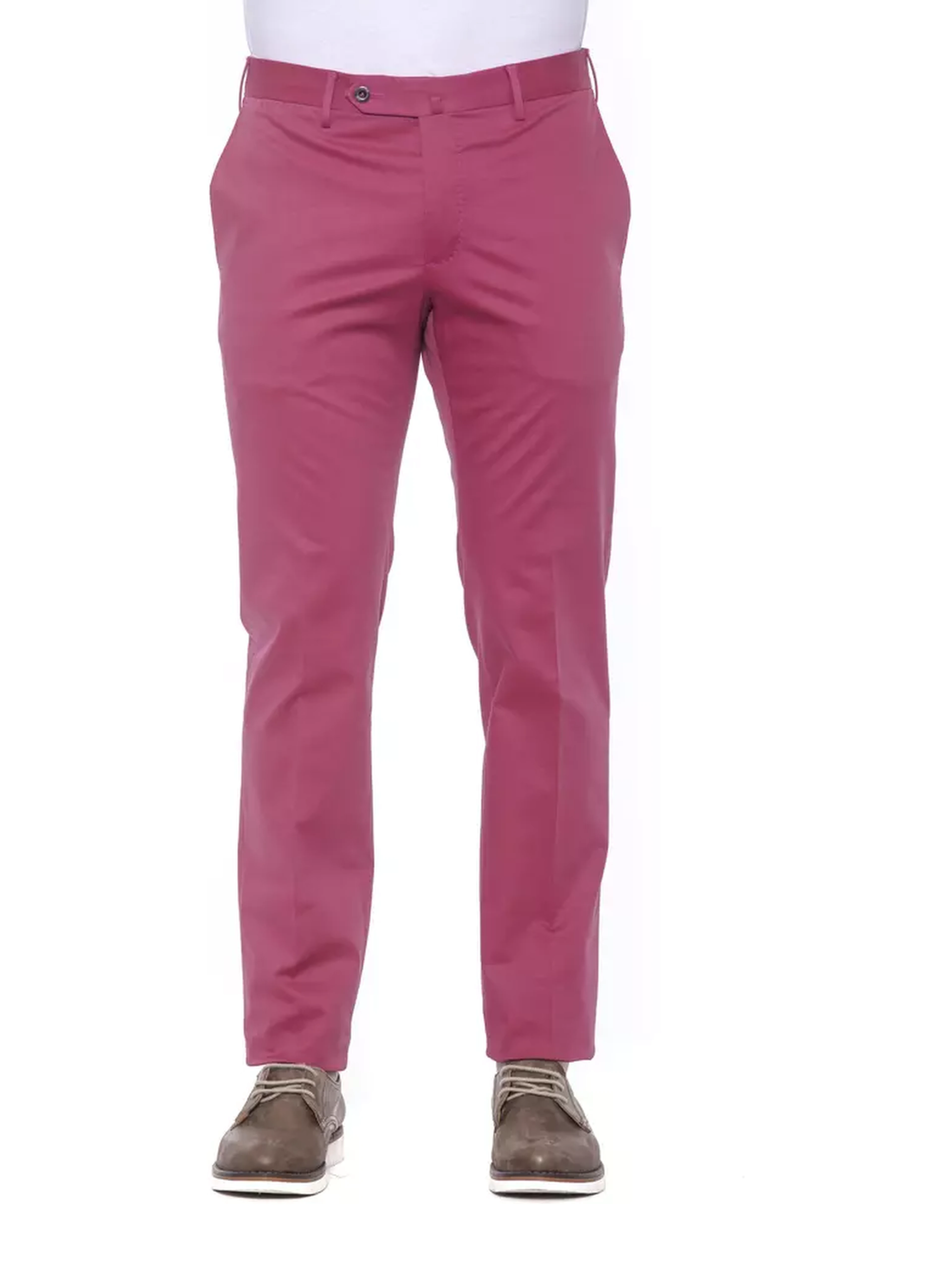 Fuchsia Cotton Pant