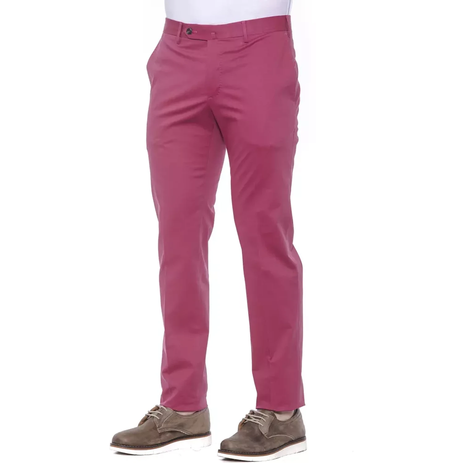 Fuchsia Cotton Pant