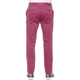 Fuchsia Cotton Pant
