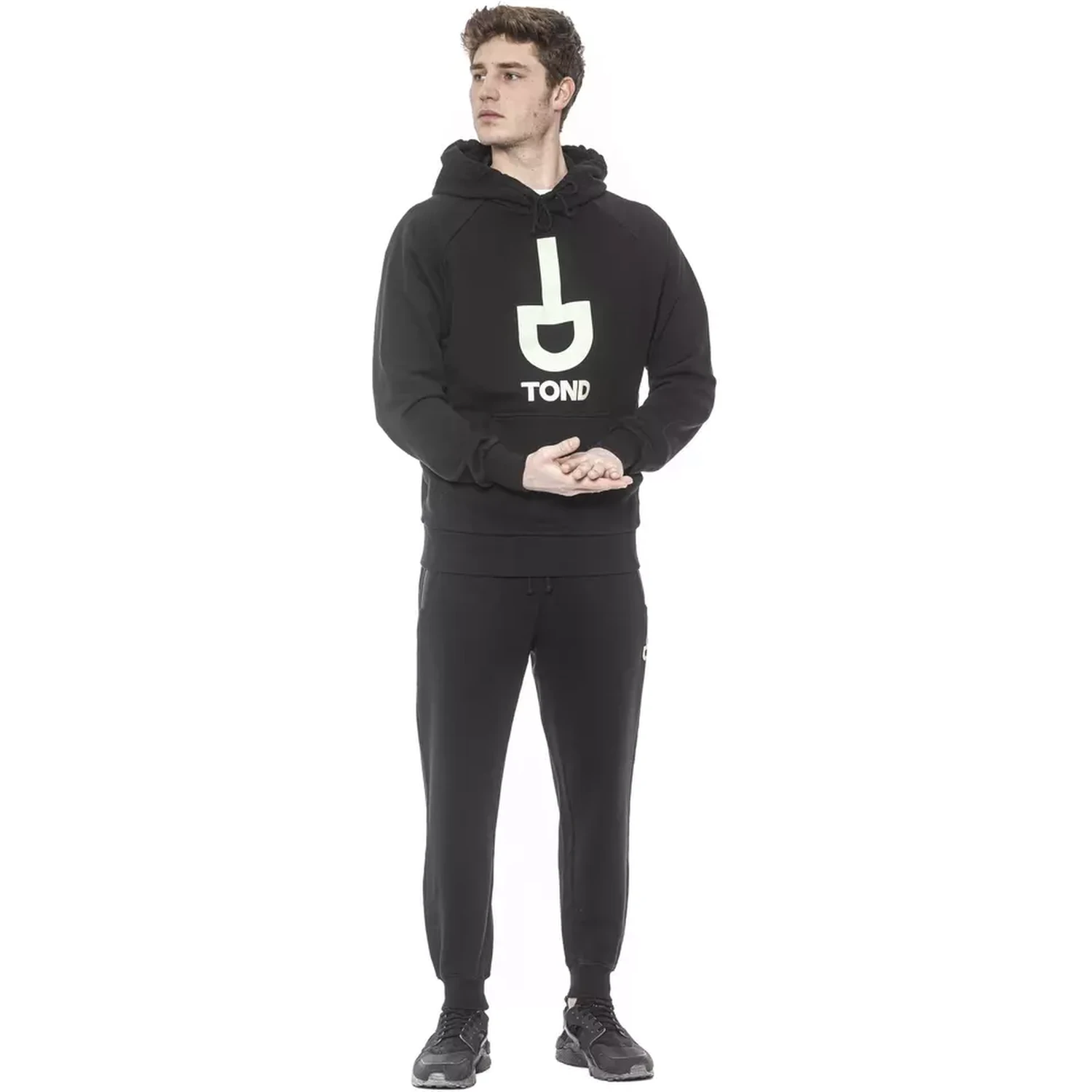 Black Cotton Sweater