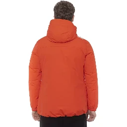 Red Polyester Jackets & Coat