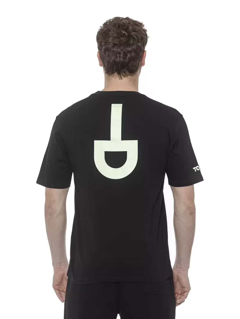 Black Cotton T-Shirt