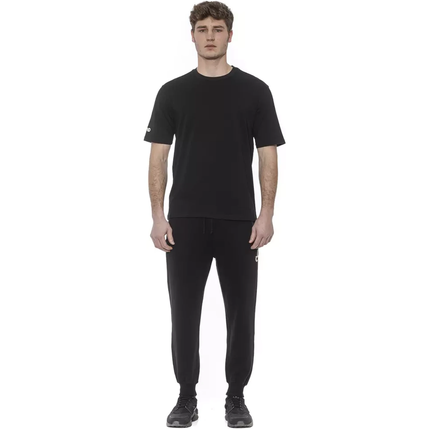 Black Cotton T-Shirt