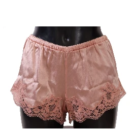 Pink Floral Lace Lingerie Underwear