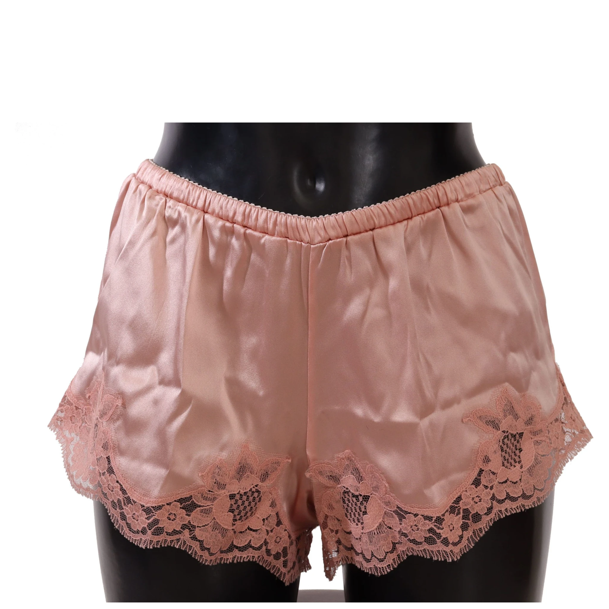 Pink Floral Lace Lingerie Underwear