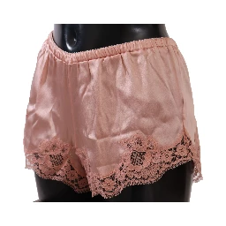 Pink Floral Lace Lingerie Underwear