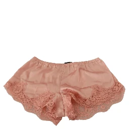 Pink Floral Lace Lingerie Underwear