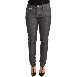 Gray Low Waist Skinny Denim Trouser Jeans
