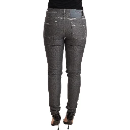 Gray Low Waist Skinny Denim Trouser Jeans