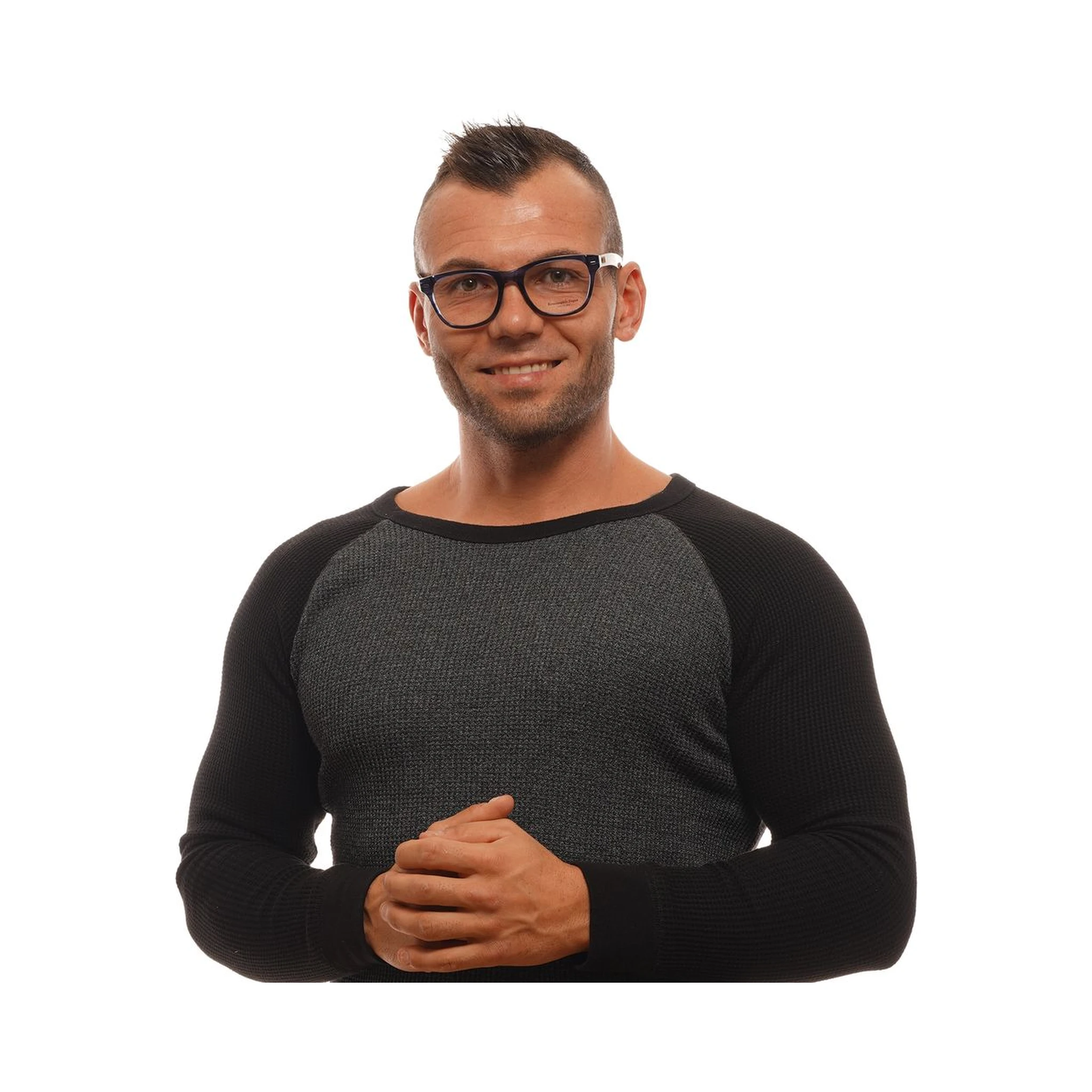 Blue Plastic Glasses (Frames)